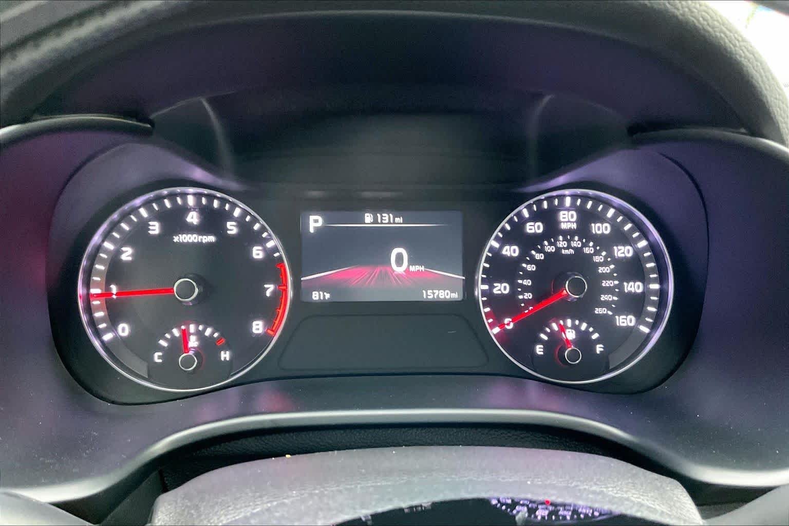 Used 2024 Currant Red Kia LXS image 22