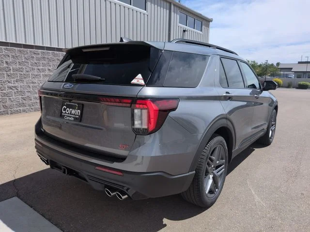 New 2026 Carbonized Gray Metallic Ford ST image 3