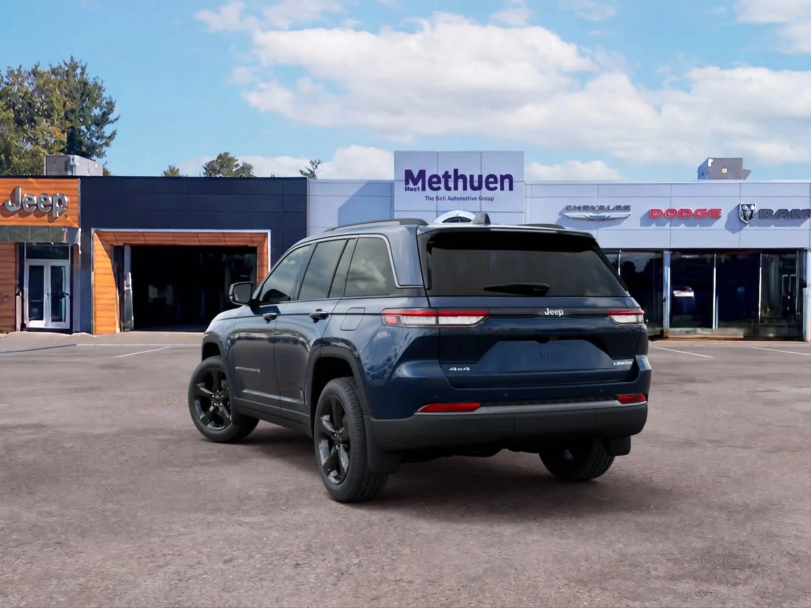 New 2026 Fathom Blue Pearlcoat Jeep Limited image 3