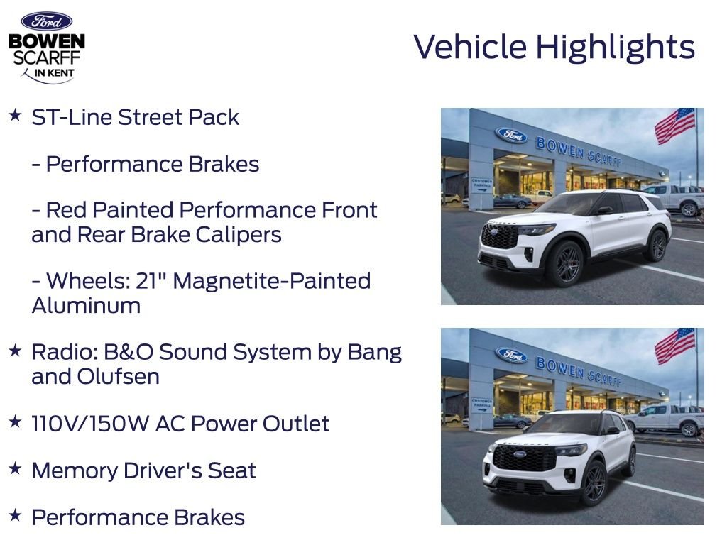 New 2026 Star White Metallic Tri-Coat Ford ST-Line image 13