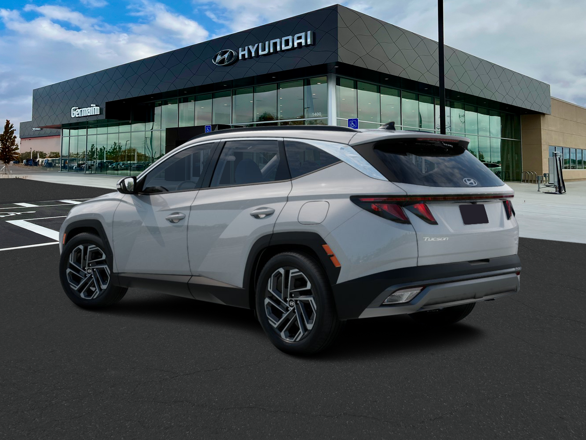 New 2026 White Pearl Hyundai SEL Plus AWD image 4