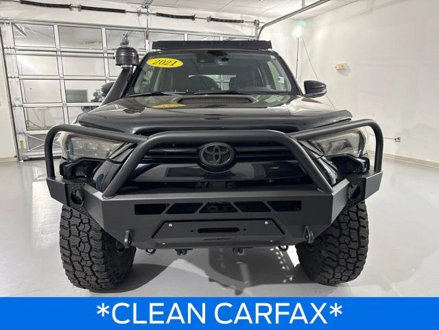 Used 2021 Black Toyota TRD Off-Road Premium image 2
