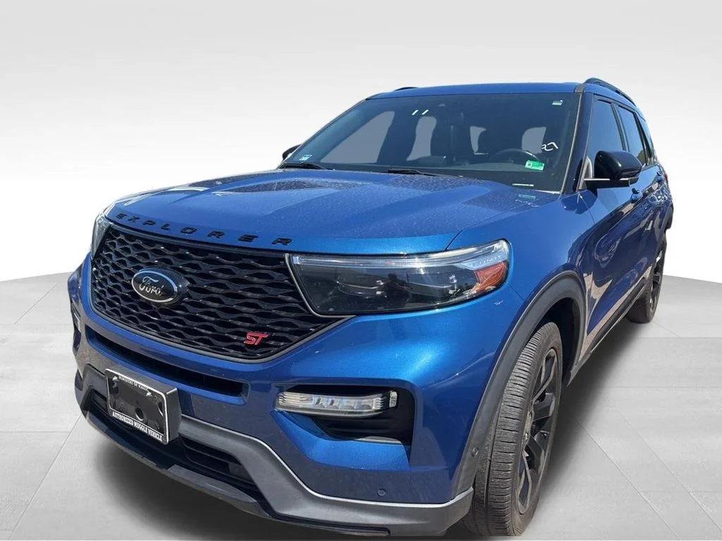 Used 2020 Blue Ford ST image 2