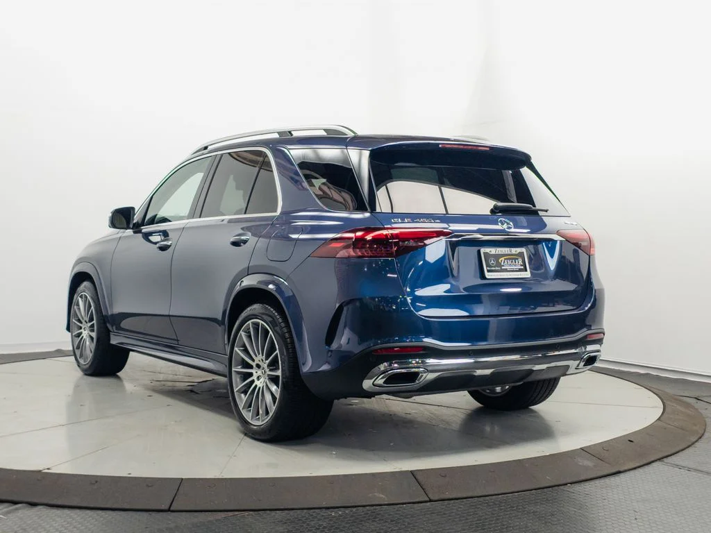 Used 2025 Twilight Blue Metallic Mercedes-Benz GLE 450e image 28