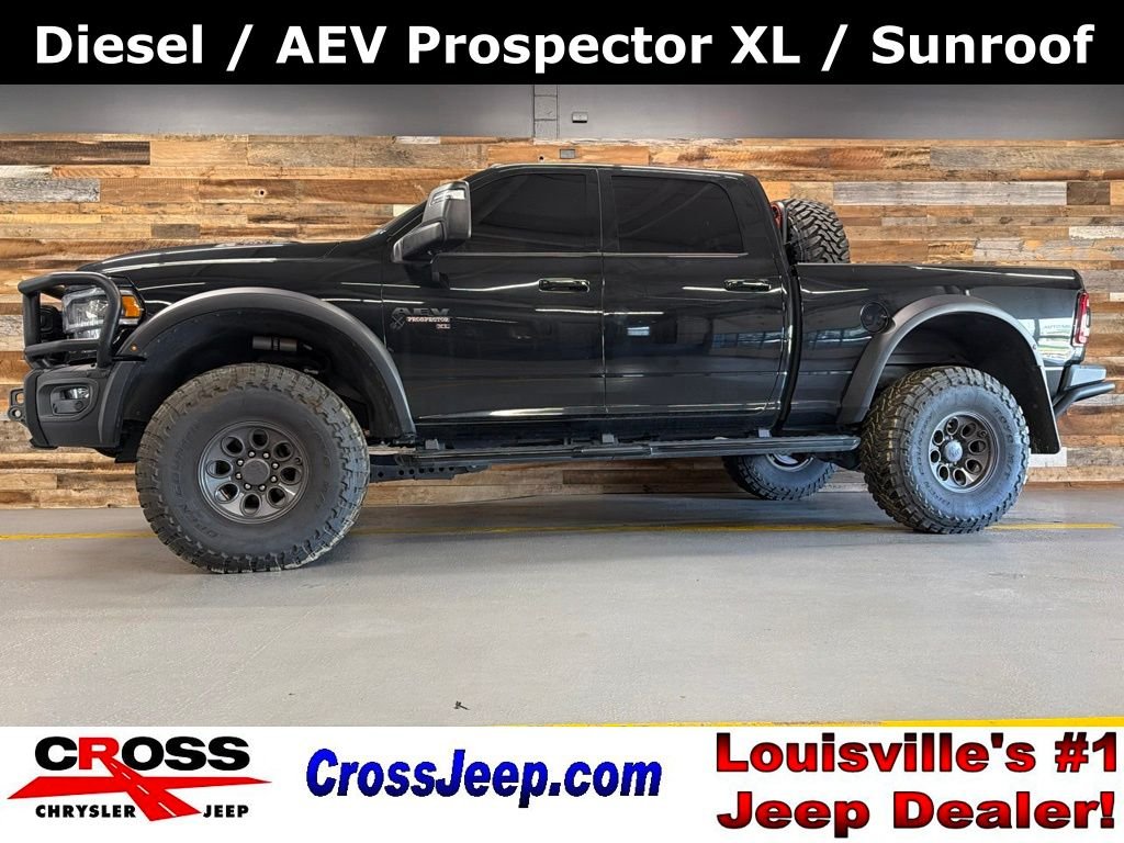 Used 2023 Diamond Black Ram Laramie image 1