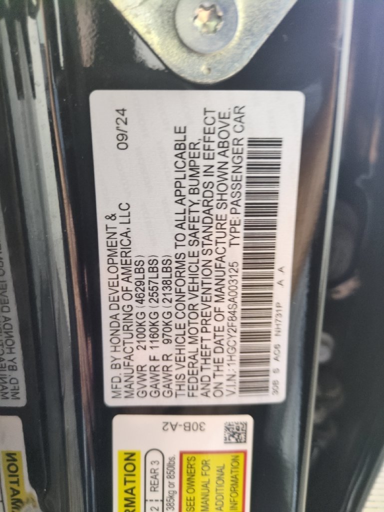 2025 Honda Accord Hybrid Touring - Photo 37