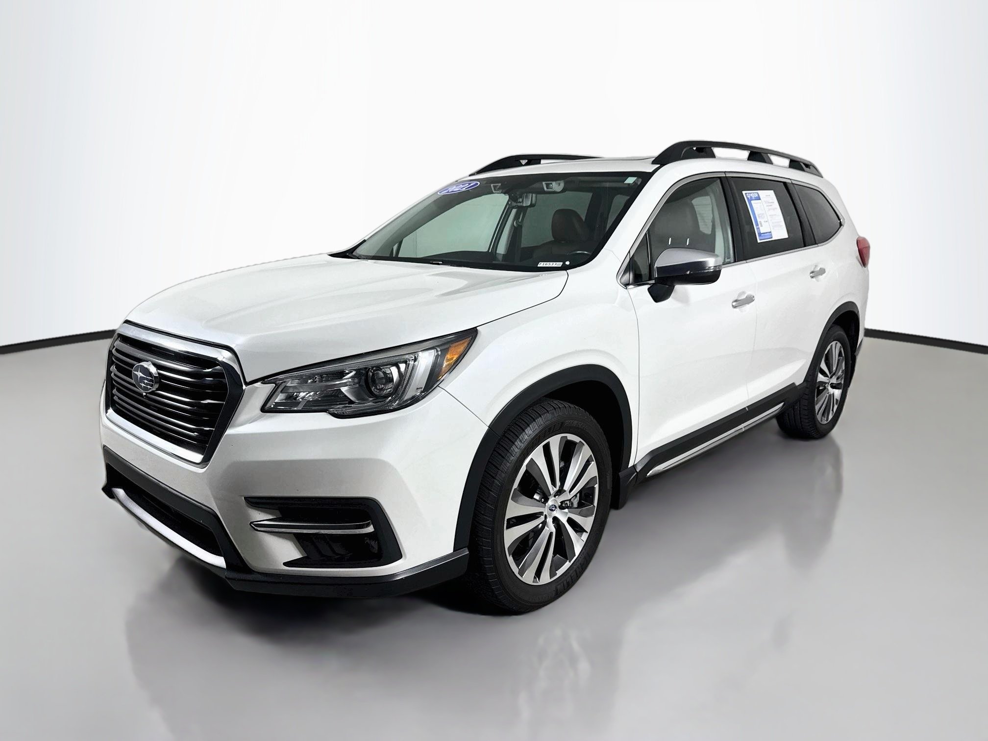 Used 2021 Crystal White Pearl Subaru Touring image 8