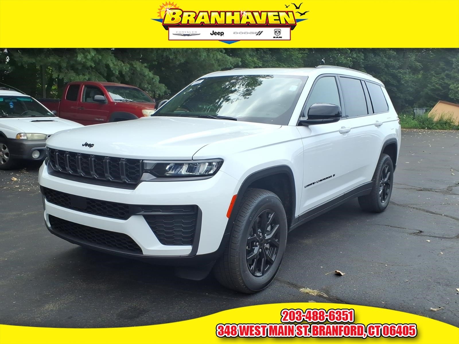 New 2026 Bright White Clearcoat Jeep Altitude image 1