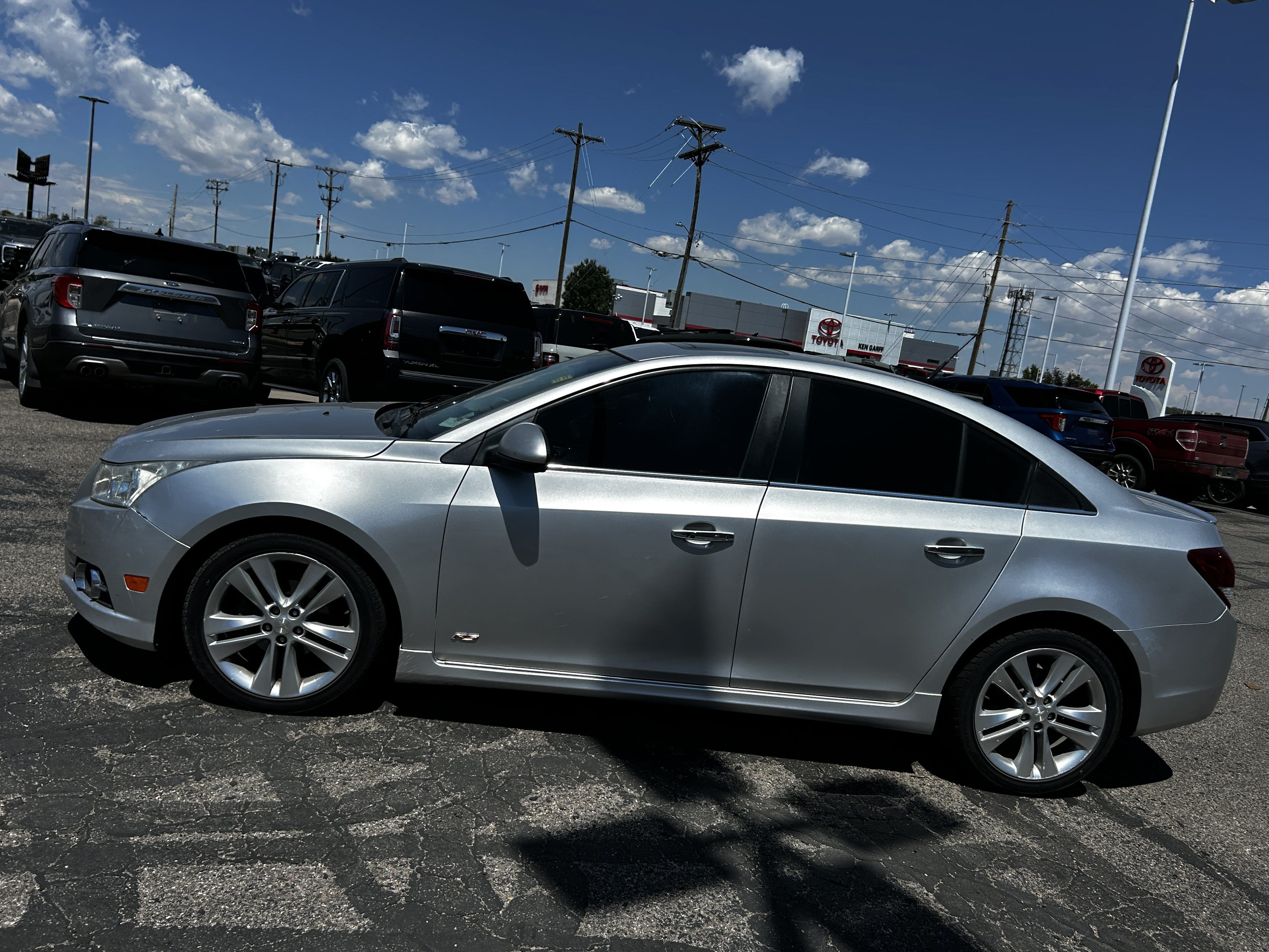 Used 2014 Chevrolet Cruze LTZ with VIN 1G1PG5SB9E7423611 for sale in Cheyenne, WY