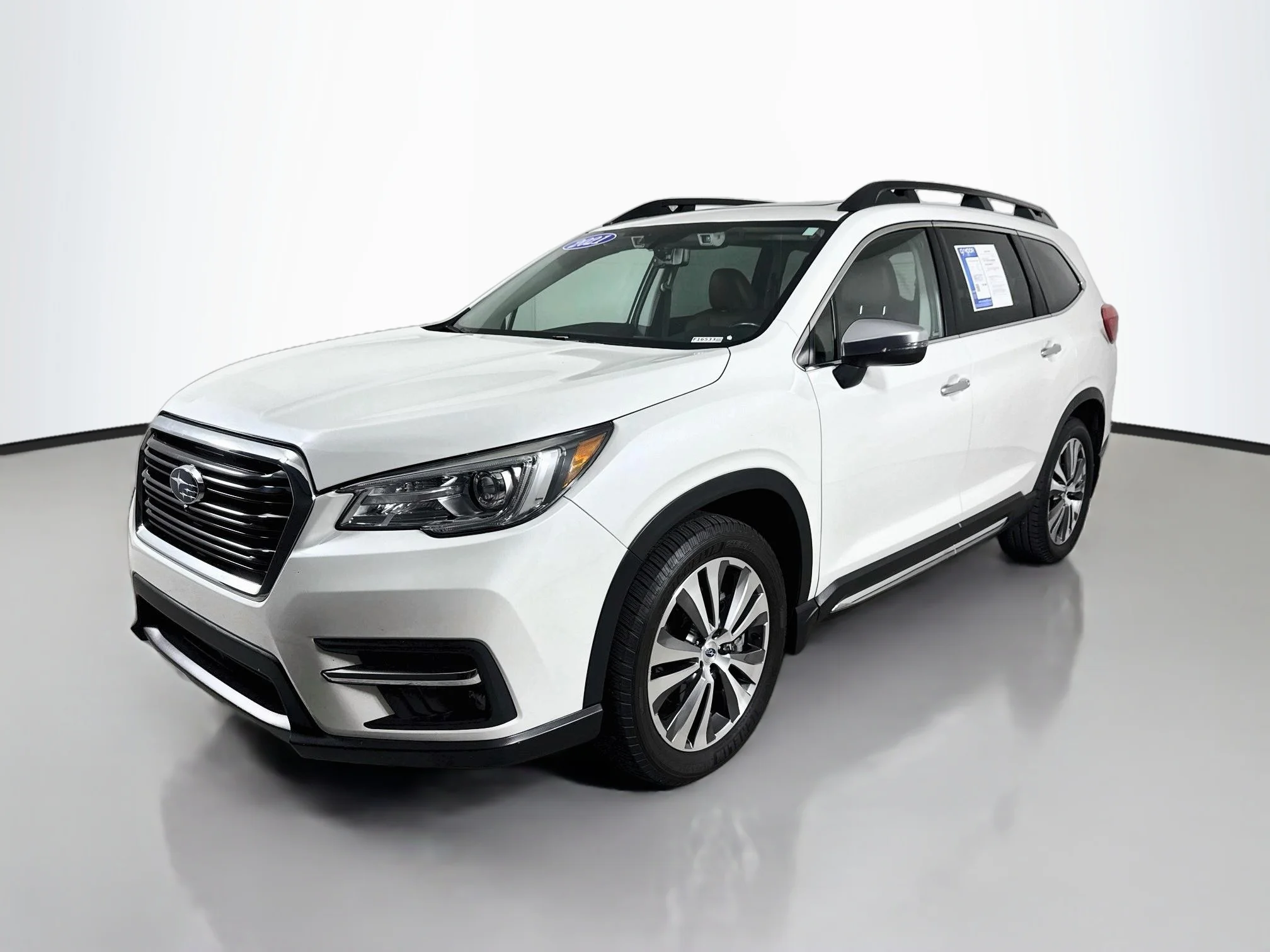 Used 2021 Crystal White Pearl Subaru Touring image 8