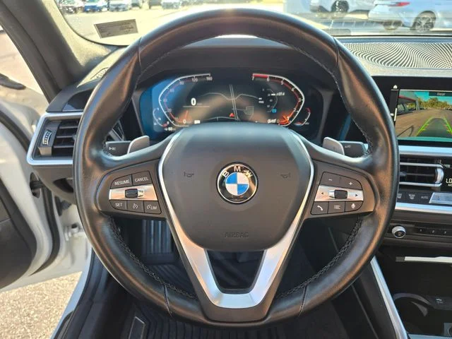 Used 2021 White BMW 330i xDrive image 33