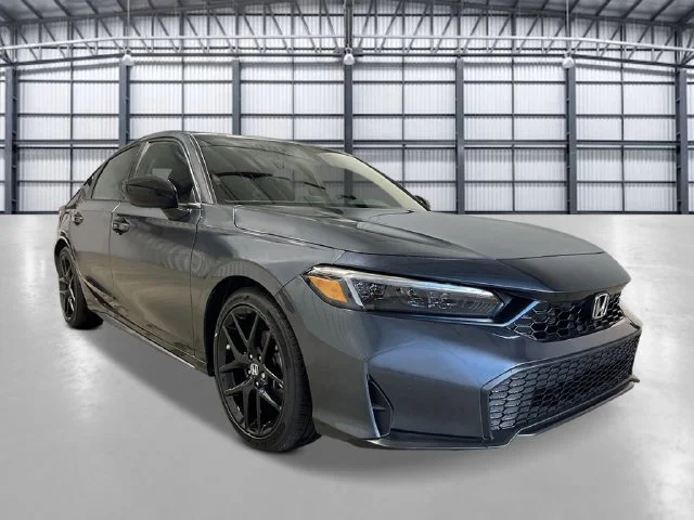 New 2026 Meteorite Gray Metallic Honda FWD Sport image 9