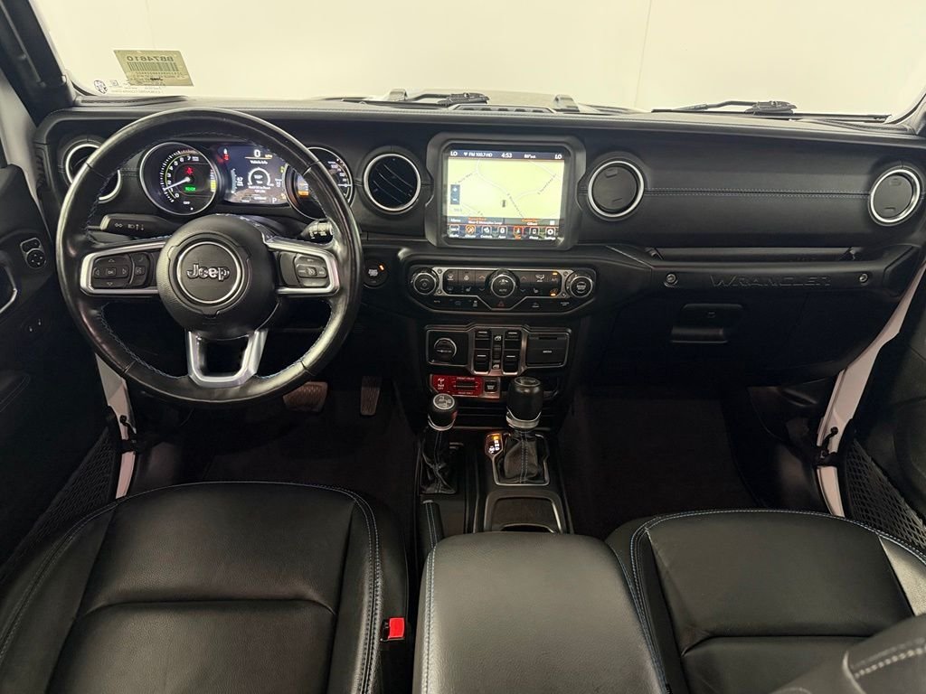 Used 2022 White Jeep Unlimited Rubicon 4xe image 17