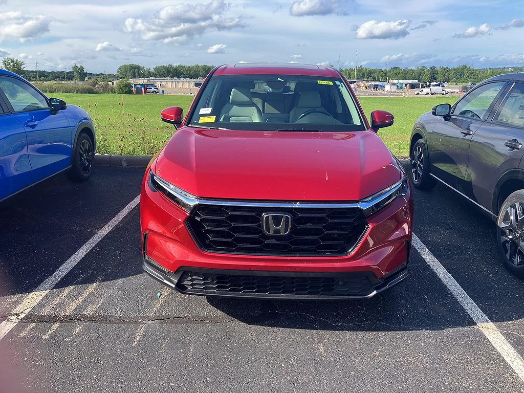 Certified Used 2024 Radiant Red Metallic Honda EX-L image 2