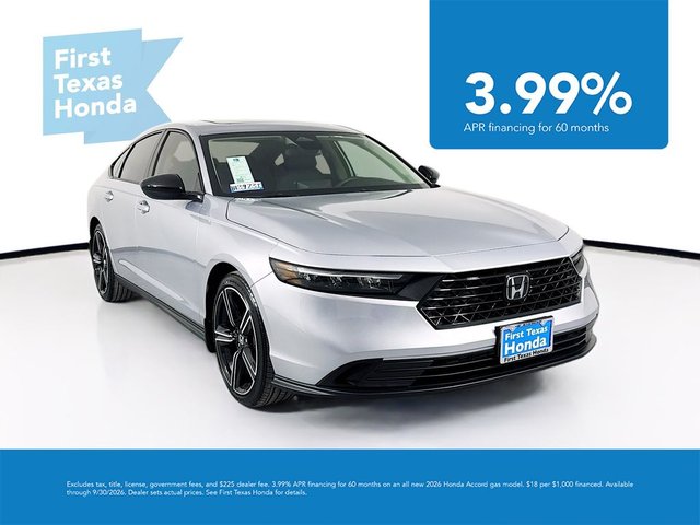 2026 Honda Accord SE