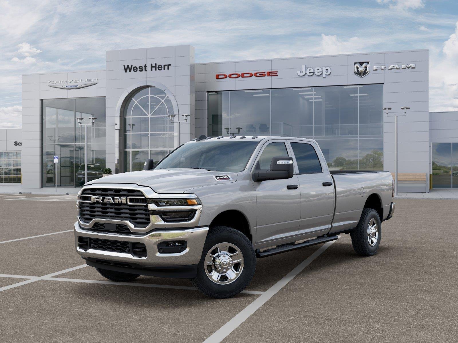 New 2026 Silver-Zynith Exterior Paint RAM Tradesman image 1