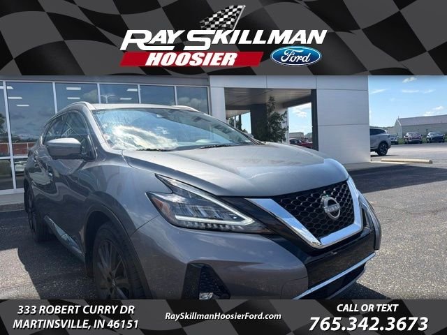 Certified Used 2023 Gun Metallic Nissan Platinum image 1