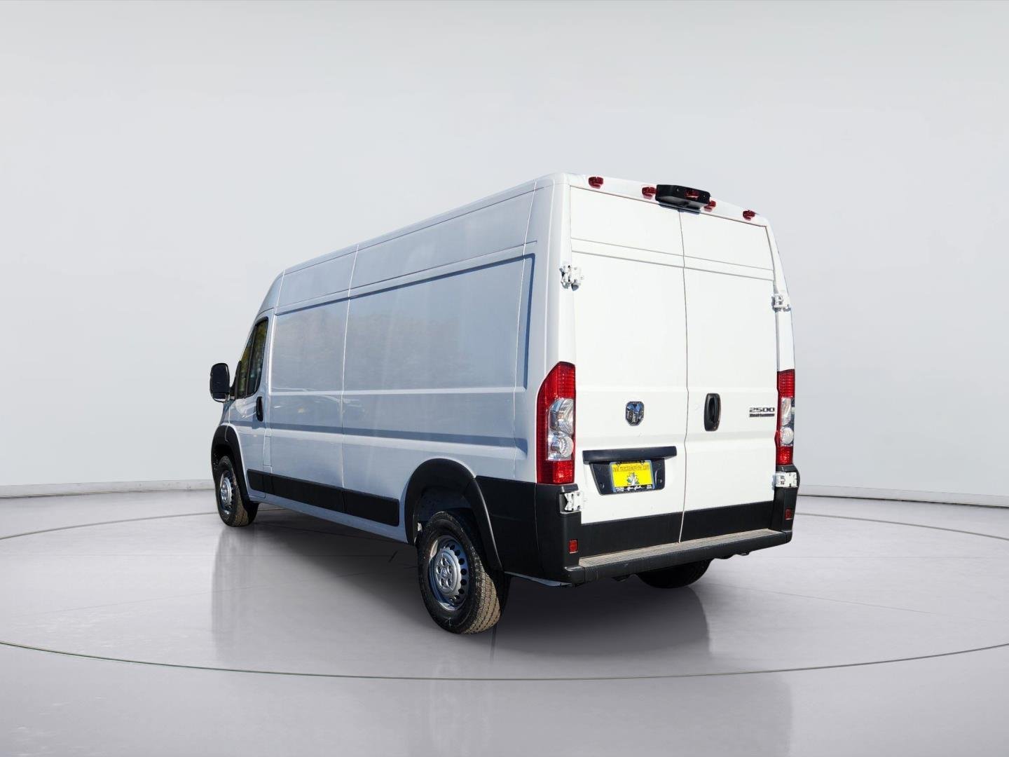 New 2026 Bright White Clear-Coat Exterior Paint RAM Tradesman image 3