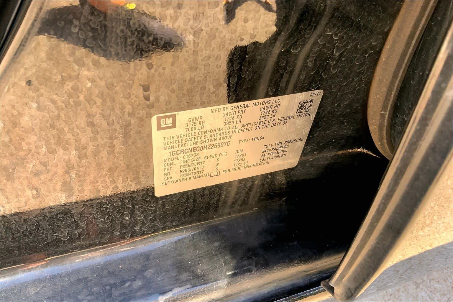 Used 2017 Black Chevrolet Work Truck image 33
