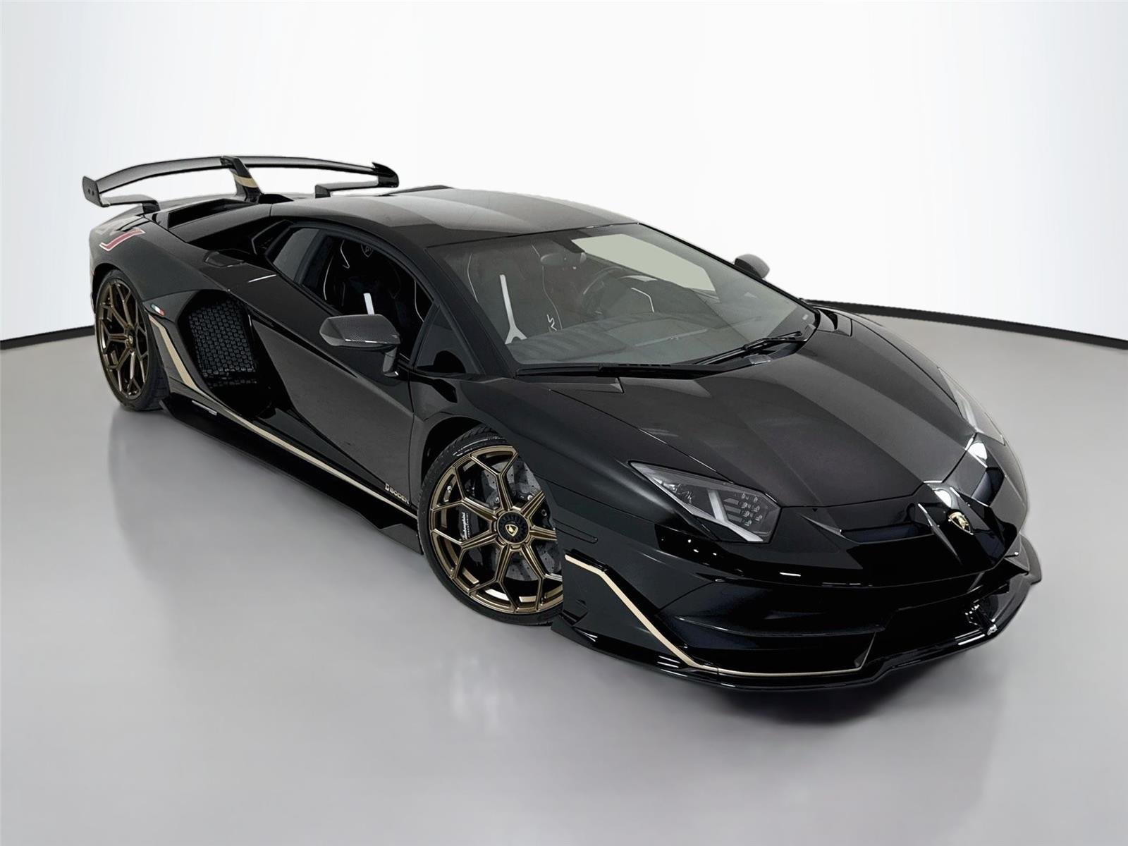 Used 2020 Nero Aldebaran Lamborghini SVJ | Boden Exhaust | Ext Carbon Pkg image 44