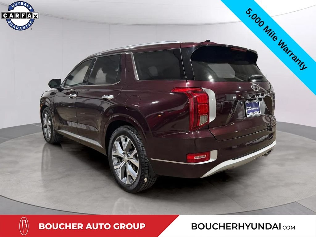 Certified Used 2021 Sierra Burgundy Hyundai Limited image 5