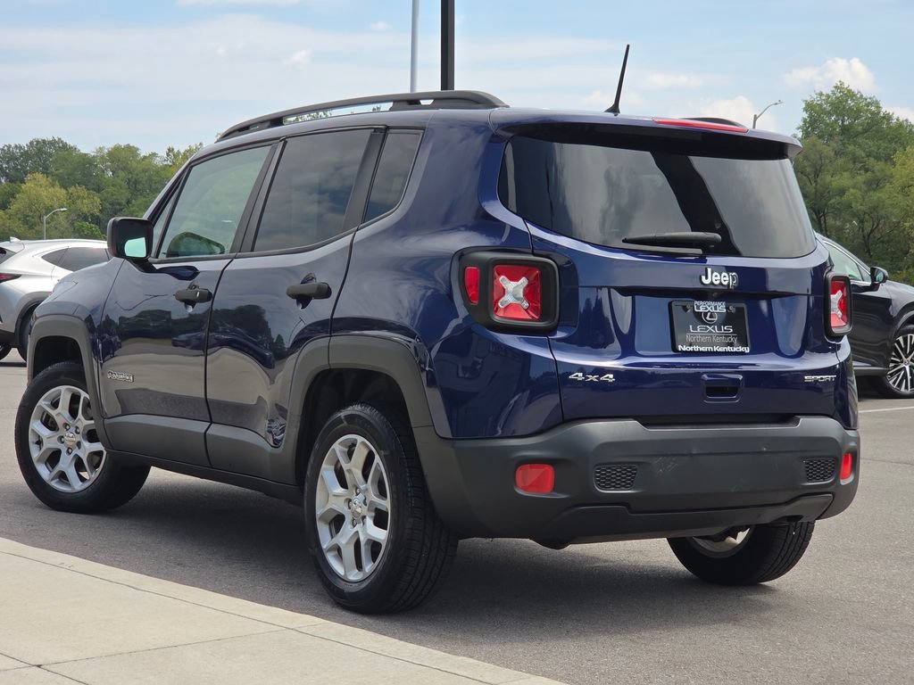 Used 2018 Jetset Blue Jeep Sport image 22