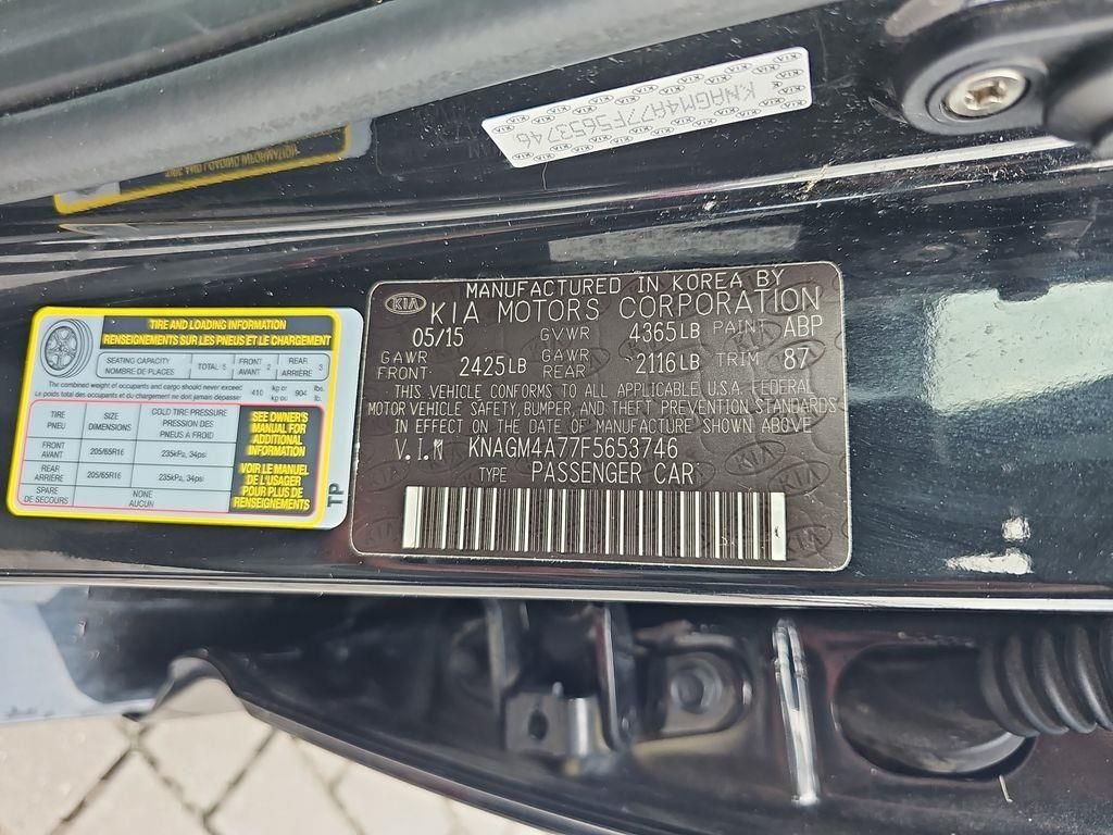 Used 2015 Black Kia LX image 30