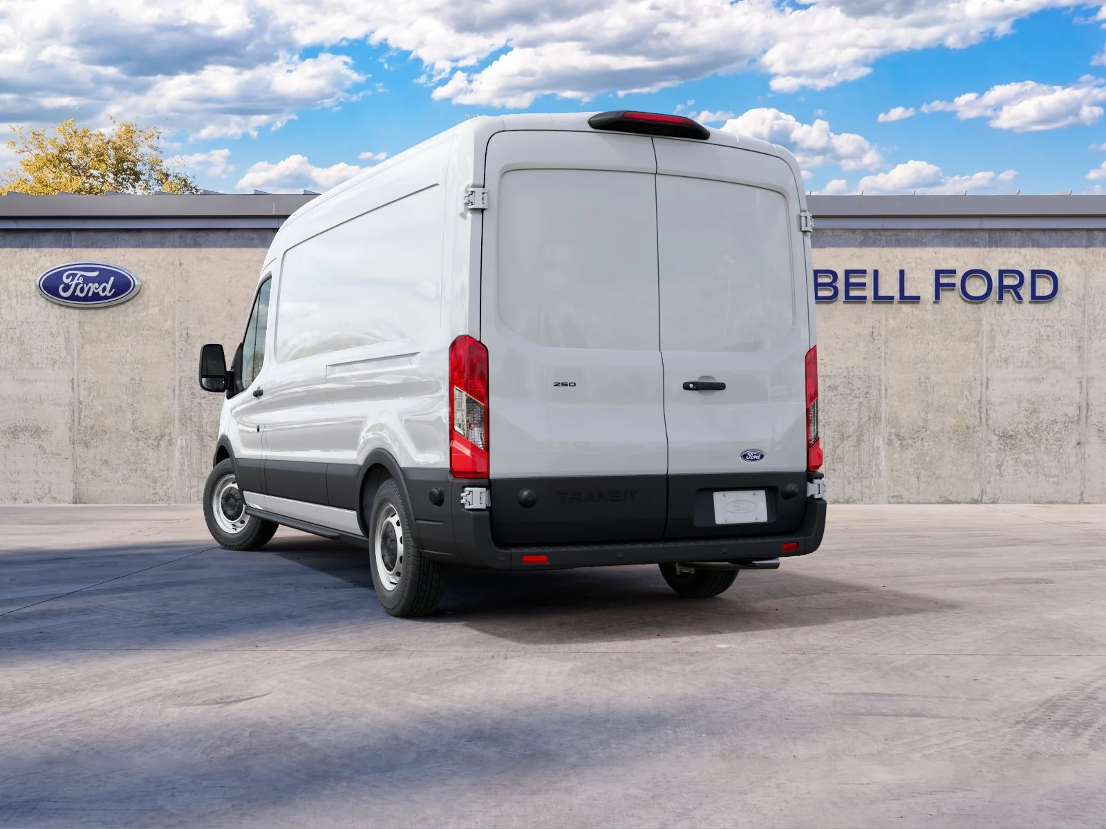 New 2027 Oxford White Ford Cargo Van image 8