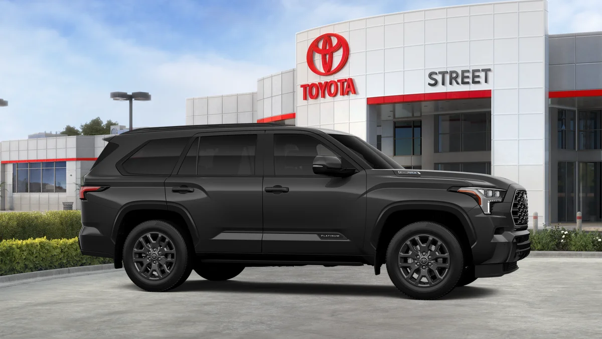 New 2026 Magnetic Gray Metallic Toyota Platinum image 14