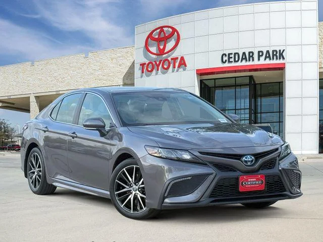 Certified Used 2024 PREDAWN GRAY MICA Toyota Hybrid SE image 1