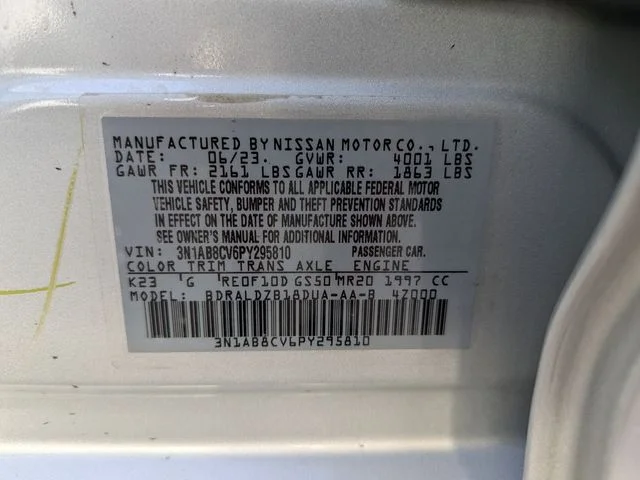 Used 2023 Silver Nissan SV image 34