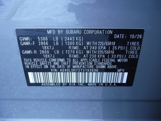 New 2026 RIVER ROCK PEARL Subaru Limited Hybrid image 47