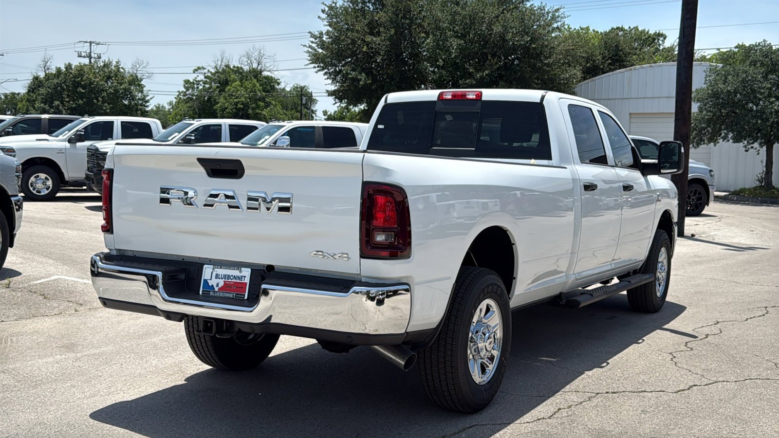New 2026 Bright White Clear-Coat Exterior Paint RAM Tradesman image 6
