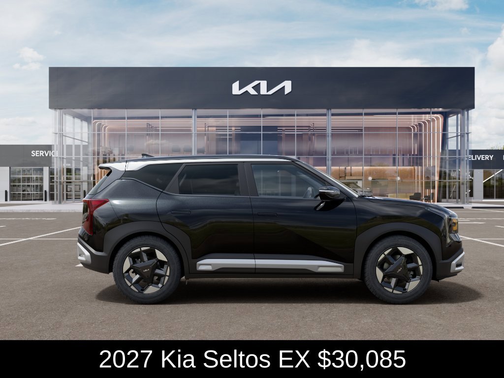 New 2027 Aurora Black Pearl Kia EX image 8