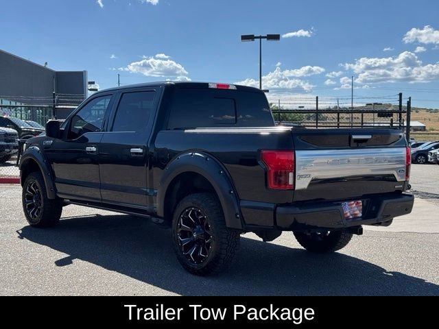 Used 2018 Shadow Black Ford Limited image 3