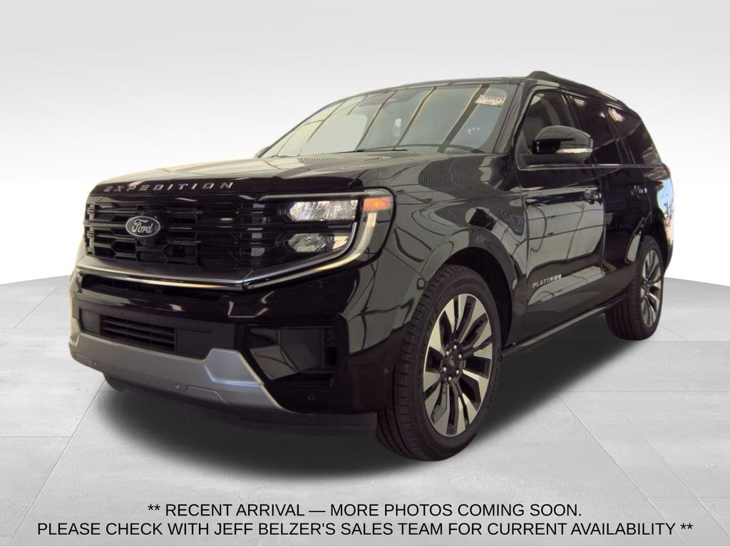 Used 2025 Black Ford Platinum image 1