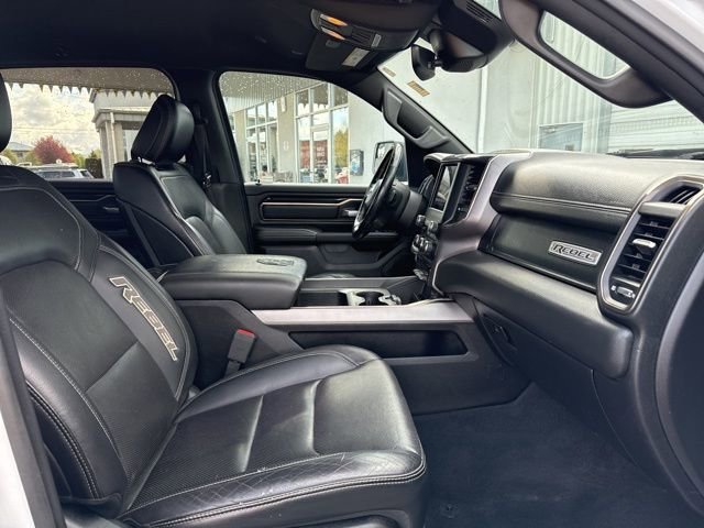 Used 2021 Bright White Clearcoat Ram Rebel image 9