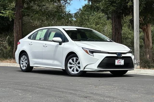 Certified Used 2024 White Toyota LE image 2