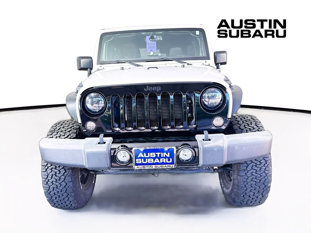 Used 2018 White Jeep Unlimited Willys Wheeler image 2