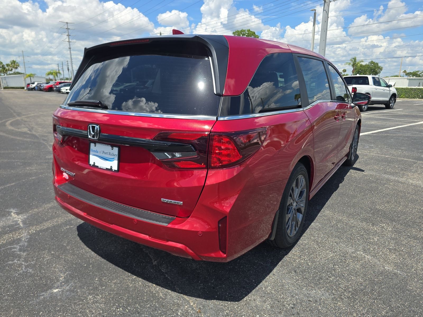 New 2026 Radiant Red Metallic II Honda Touring image 4