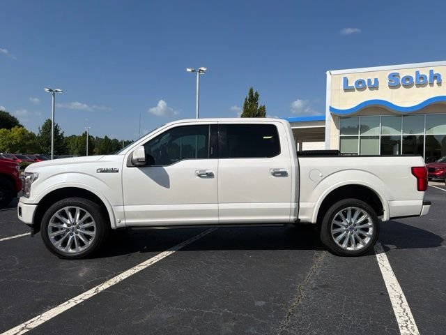 Used 2018 White Platinum Clearcoat Metallic Ford Limited image 12