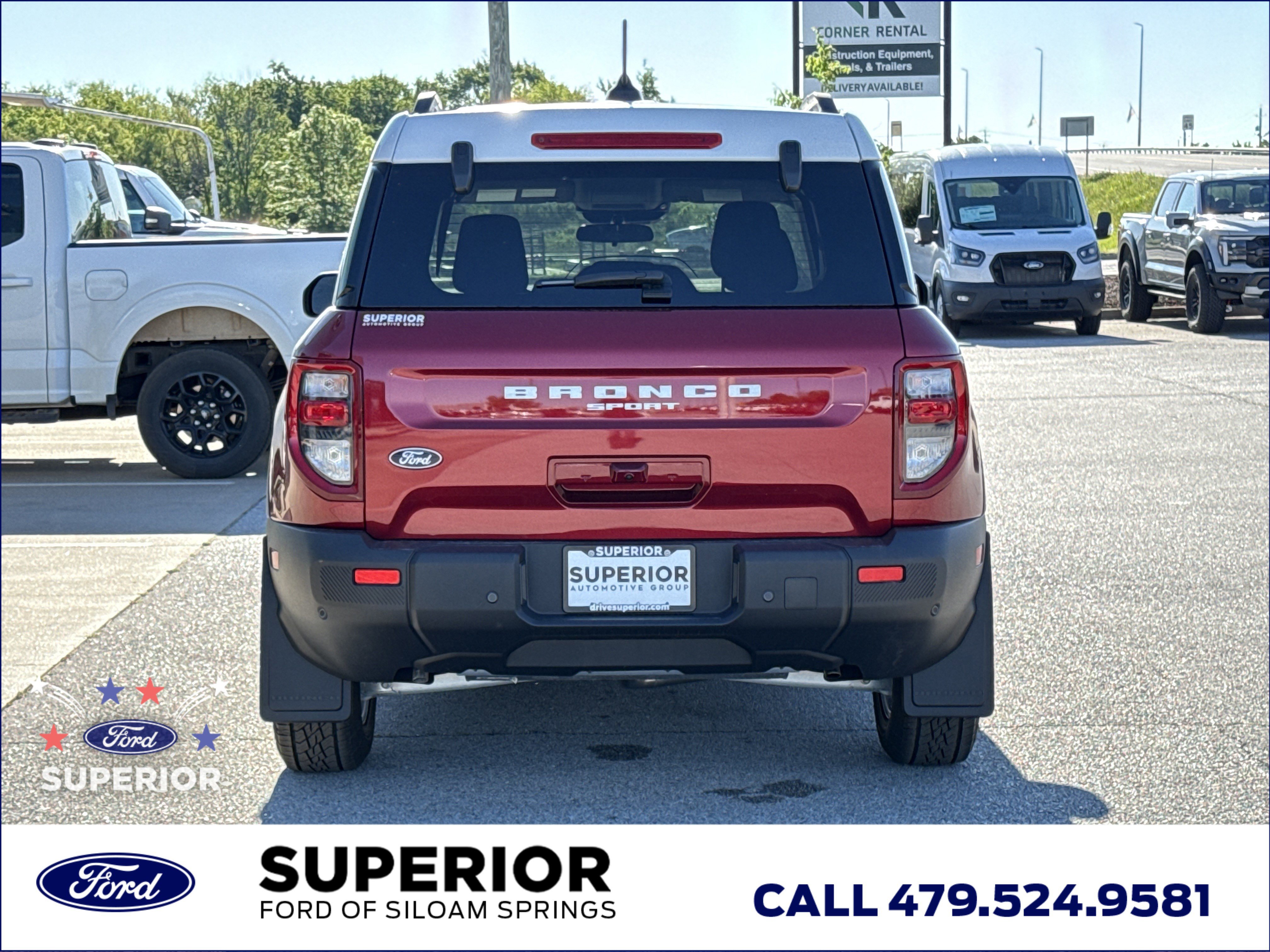 New 2026 Ruby Red Metallic Tinted Clearcoat Ford Heritage 4WD image 5