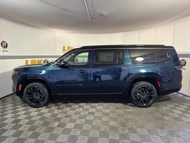 New 2026 Fathom Blue Pearl-Coat Exterior Paint (Late Availability) Jeep Grand Wagoneer image 4