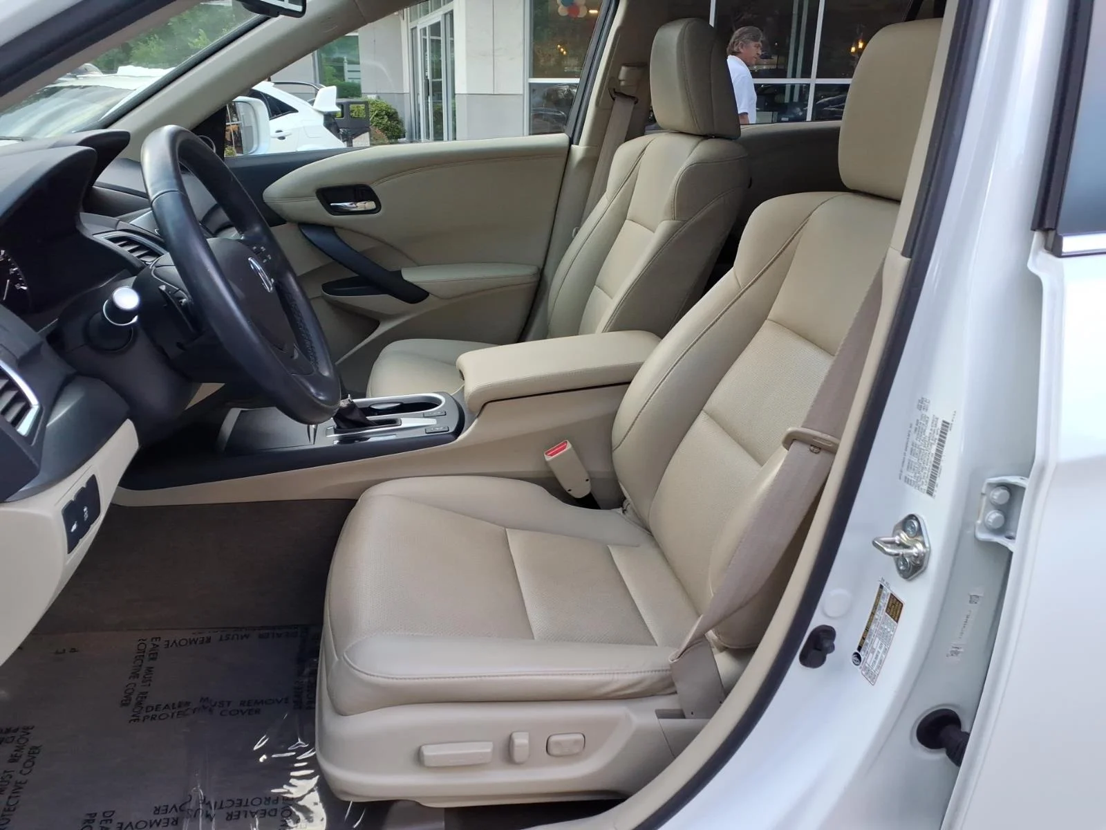 Used 2017 White Diamond Pearl Acura AWD with Technology Package image 19