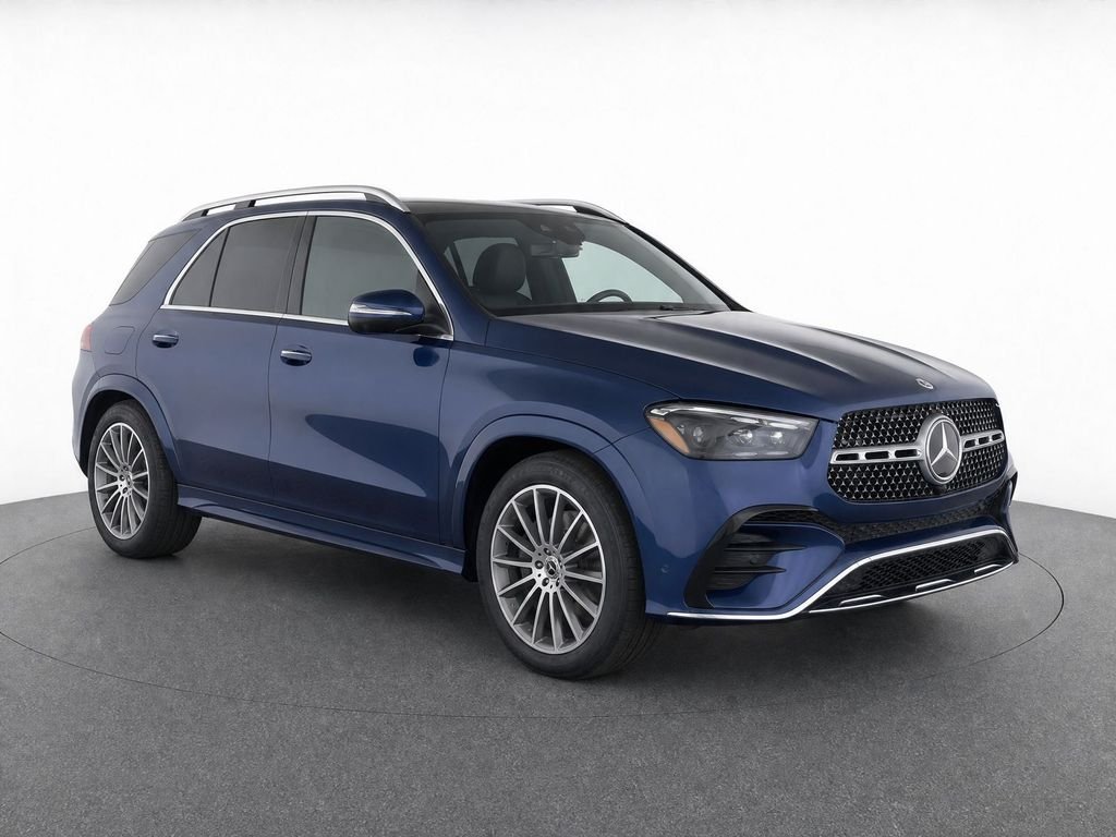 Certified Used 2024 Twilight Blue Metallic Mercedes-Benz GLE 450e image 2