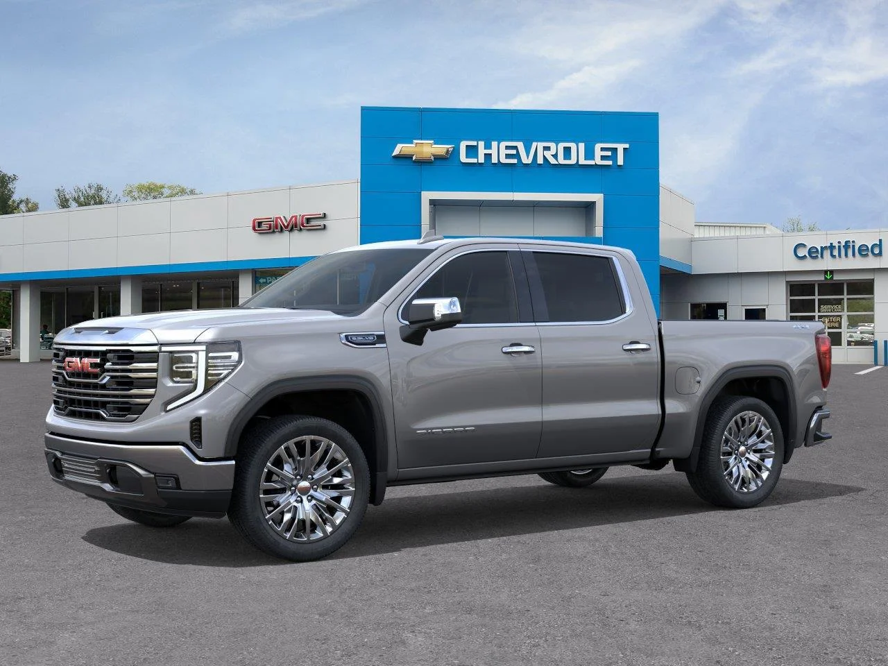 New 2026 Sterling Metallic GMC SLT image 2