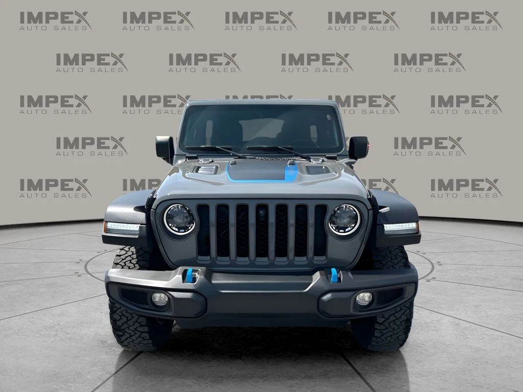 Used 2023 Gray Jeep Rubicon 4xe image 8
