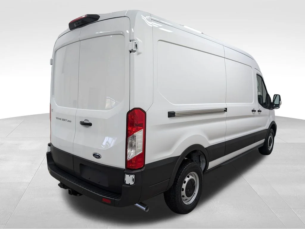 New 2025 Oxford White Ford Cargo Van image 7