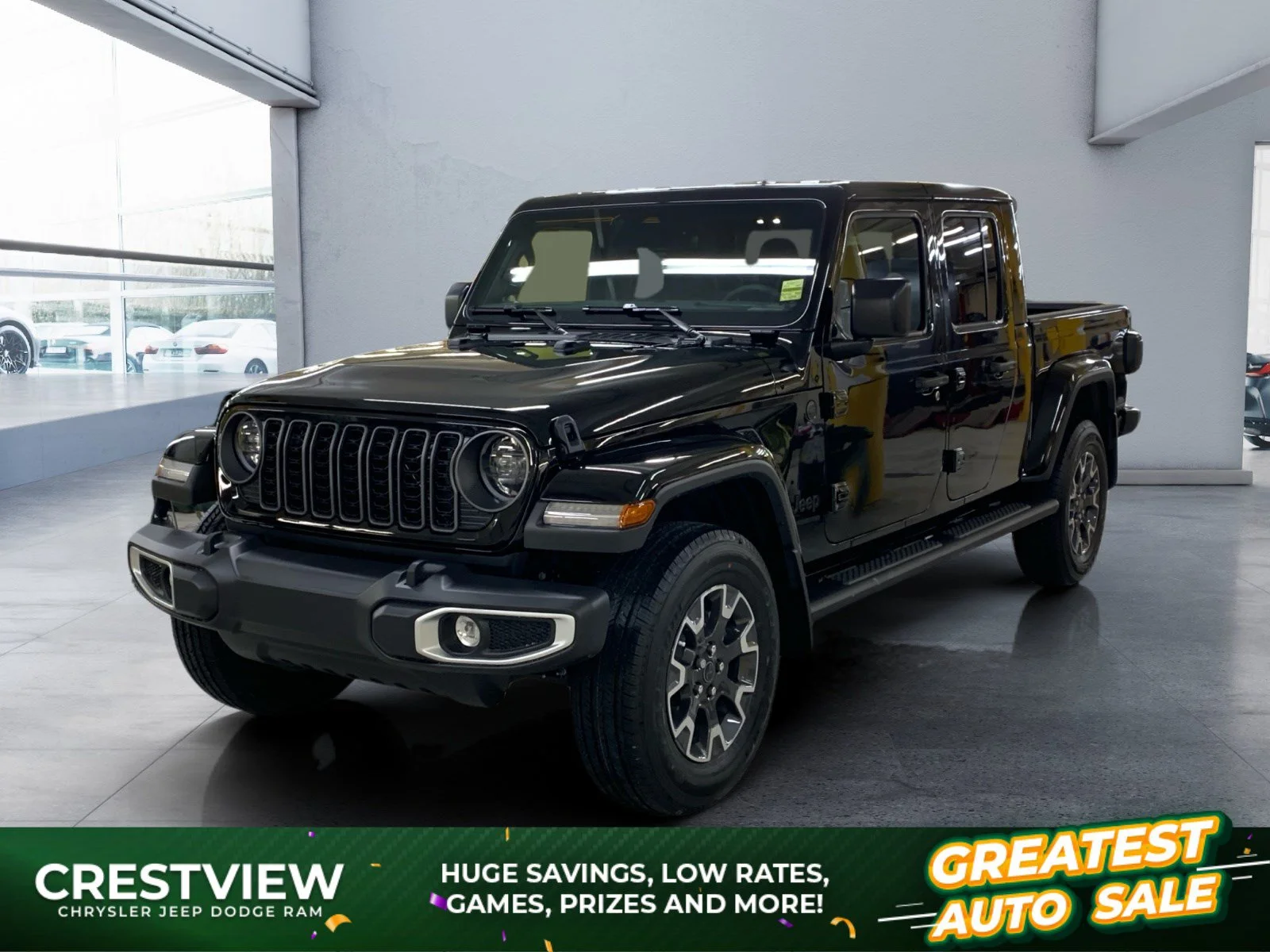 New 2026 Black Jeep Sahara image 1