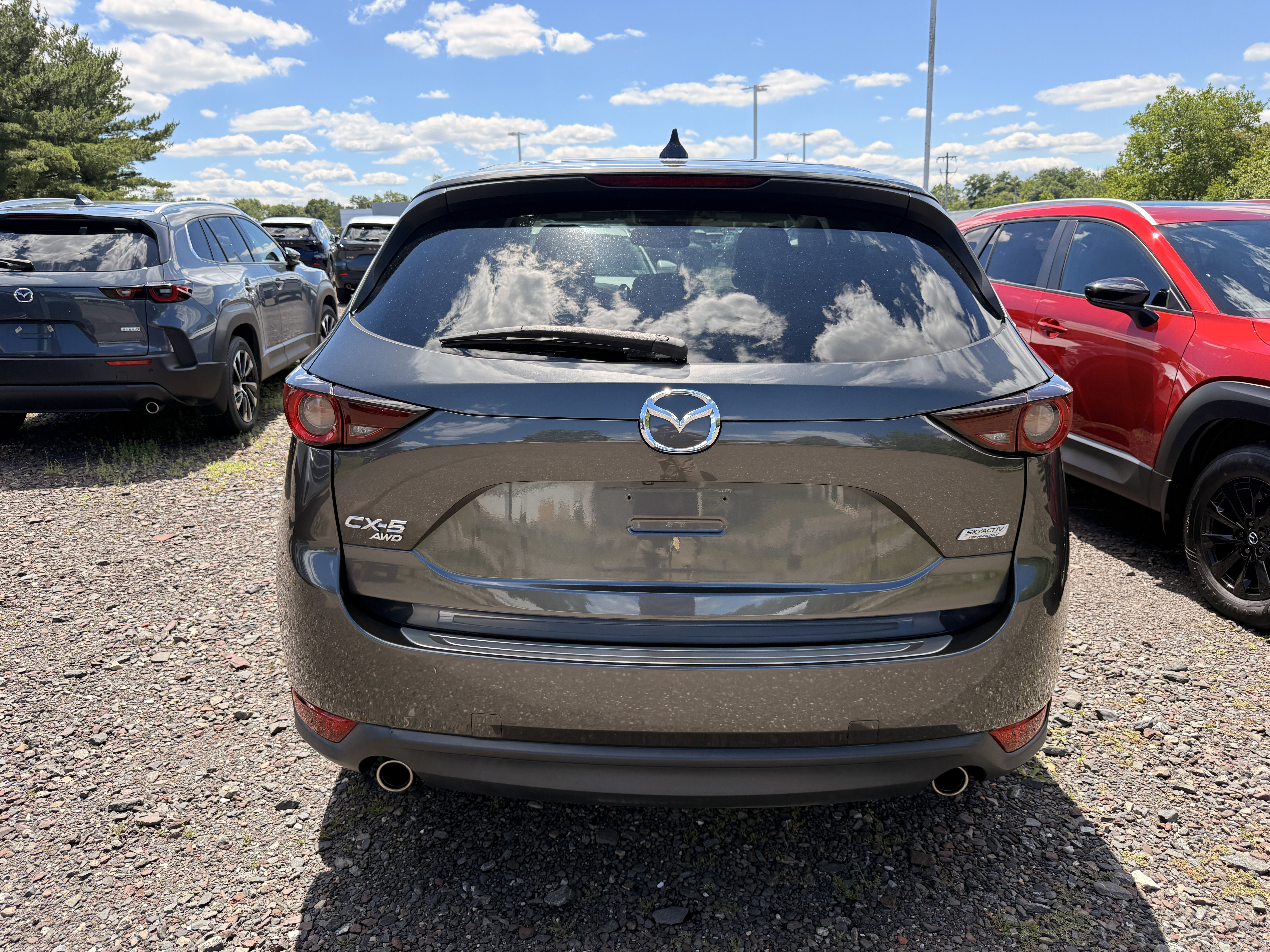 Used 2018 Machine Gray Metallic Mazda Touring image 8